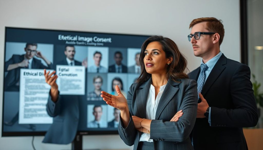 AI-generated adult content consent issue